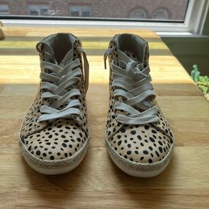 Sam Edelman Leopard Sneakers